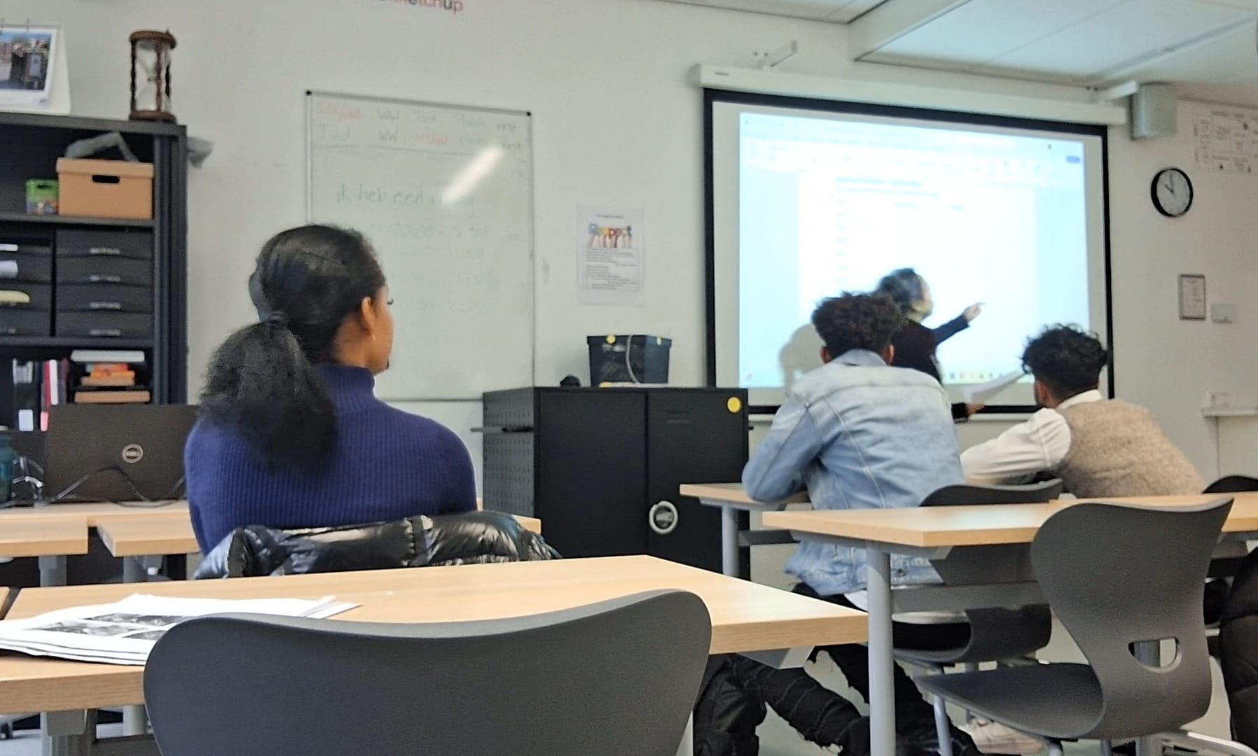 Lesgeven aan NT2-klas